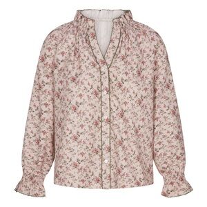 Baybala Harper Floral Top | Cotton Voile | NWT | Size S